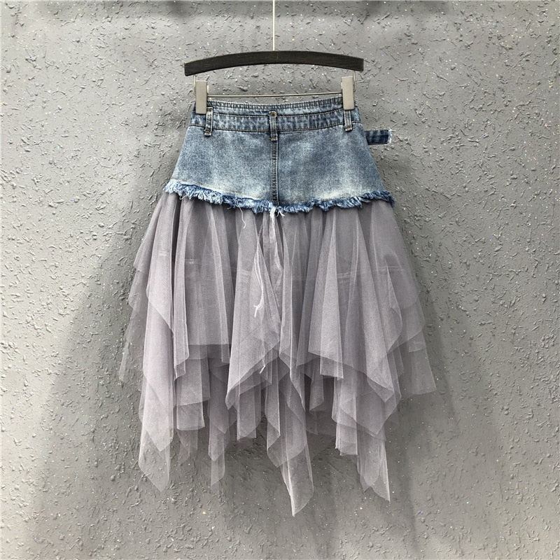 Aprilmoda Mini Tulle Skirt