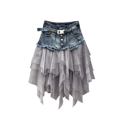 Aprilmoda Mini Tulle Skirt