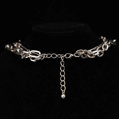 Unique Irregular Shape Pendants And Multi-Layered Designs In European And American Style Necklaces For Women's Banquets Travel