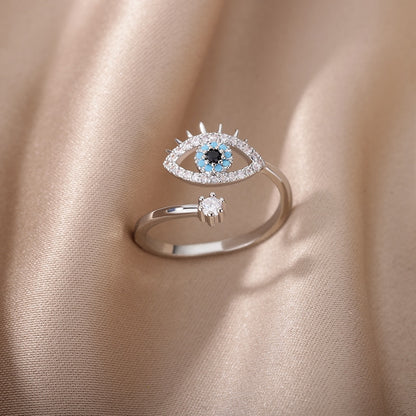 Lucky Turkish Evil Eye Ring