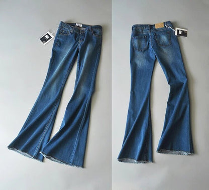 High Street Bell Bottom Denim