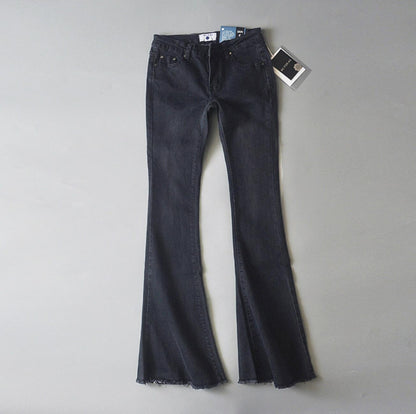 High Street Bell Bottom Denim