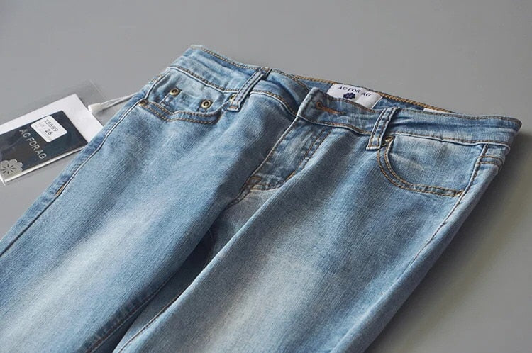 High Street Bell Bottom Denim