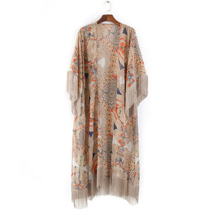 Tansy Tassel Kimono