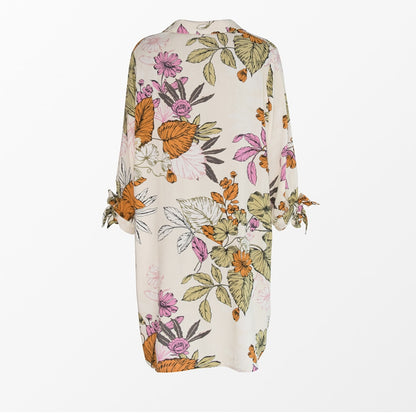 Oaklyn Floral Buttoned Shirt Dress