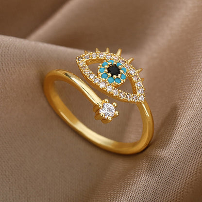 Lucky Turkish Evil Eye Ring